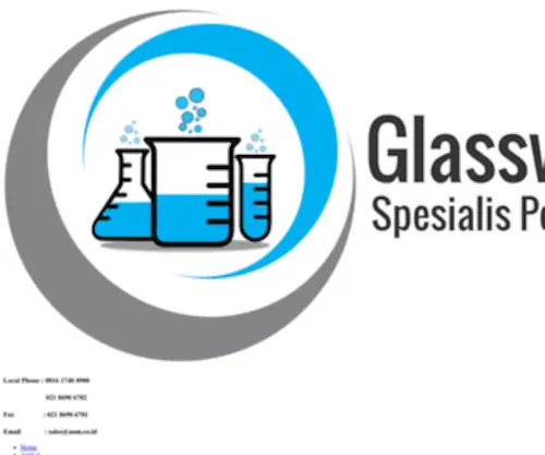Glasswareindonesia.com(Glassware Indonesia Spesialis Peralatan Laboratorium glassware) Screenshot