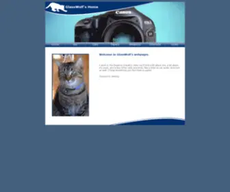 Glasswolf.net(GlassWolf's Pages) Screenshot