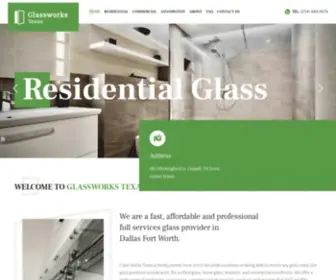 Glassworkstx.com(Glassworks Texas) Screenshot