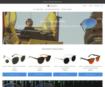 Glassysunhaters.co.uk(Glassy Eyewear UK) Screenshot