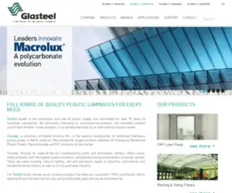 Glasteel.com(Home) Screenshot