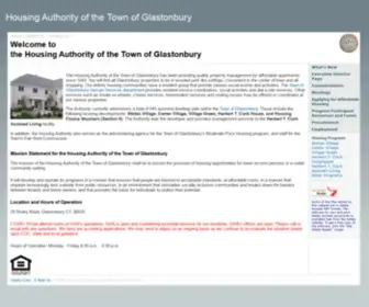 Glastha.org(About the Housing Authority of the Town of Glastonbury) Screenshot