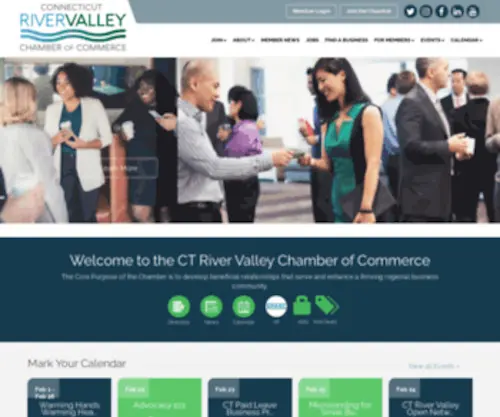 Glastonburychamber.com(CT River Valley Chamber of Commerce) Screenshot