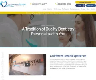 Glastonburydental.com(Dentist Glastonbury) Screenshot