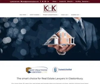 Glastonburylaw.com(Real Estate Lawyers) Screenshot