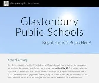 Glastonburyus.org(Glastonbury Public Schools) Screenshot