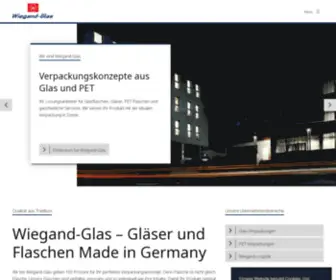 Glaswerk-Ernstthal.de(Verpackungskonzepte Made in Germany) Screenshot