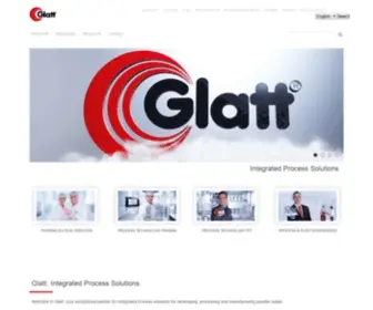 Glatt.com(Home ) Screenshot