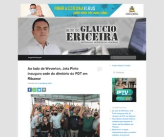 Glaucioericeira.com.br(Glaúcio Ericeira) Screenshot