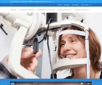 Glaucomalimacenter.com(Glaucoma) Screenshot