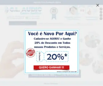 Glaudio.com.br(Aparelho Auditivo) Screenshot
