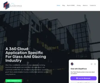 Glazeforce.com(Home) Screenshot