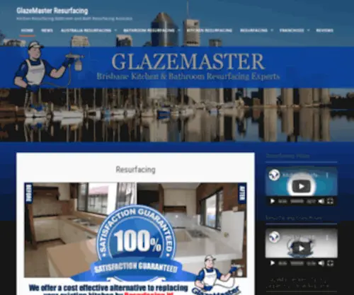 Glazemaster.com.au(Glazemaster) Screenshot