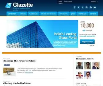Glazette.com(Glass Portal) Screenshot
