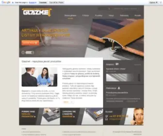 Glazmet.pl(Artykuły glazurnicze) Screenshot