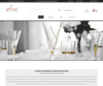 Glazzecrystal.com(Glazze Crystal) Screenshot