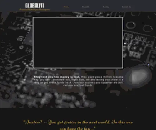 GLBfti.com(Global FTI) Screenshot