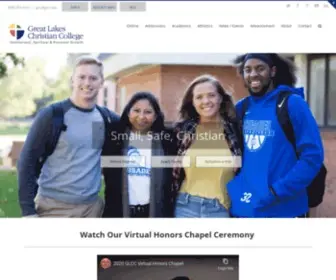 GLCC.edu(Great Lakes Christian College) Screenshot