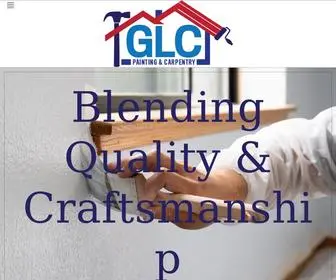 GLcpaintingcarpentry.com(GLC Painting and Carpentry) Screenshot