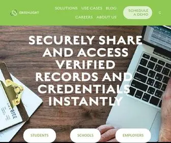 GLcredentials.com(Greenlight Credentials) Screenshot
