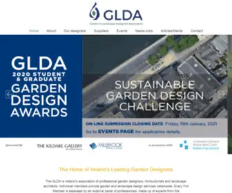 Glda.ie(Garden and Landscape Designers Association) Screenshot