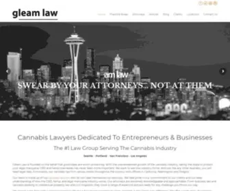 Gleamlaw.com(Gleam Law) Screenshot