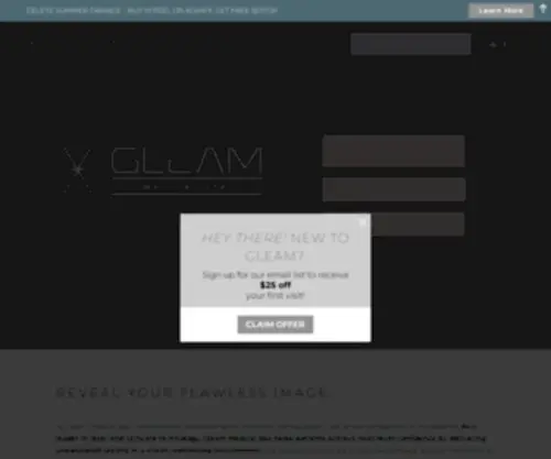 Gleammedspa.com(Gleam Medical Spa) Screenshot