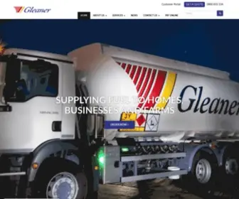 Gleaner.co.uk(Heating Oil Supplier Scotland) Screenshot