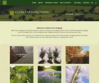 Glebefarmhedging.co.uk(Glebe Farm Hedging) Screenshot