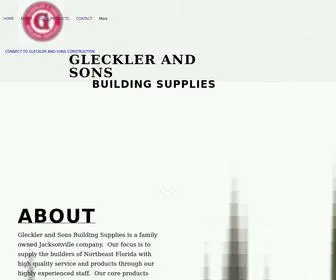 Glecklerandsons.com(Mysite) Screenshot