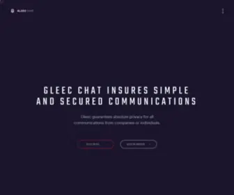 Gleechat.com(Gleec) Screenshot