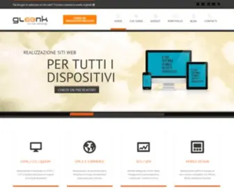 Gleenk.com(Siti Web Monza) Screenshot