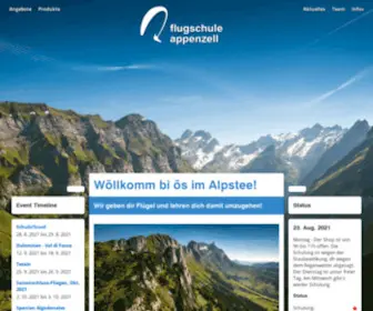 Gleitschirm.ch(Flugschule Appenzell) Screenshot