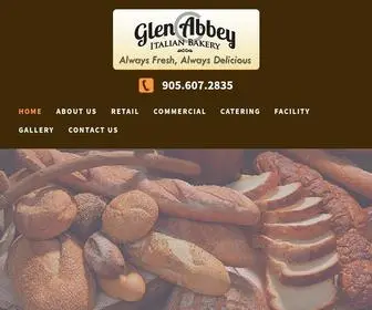 Glenabbeybakery.com(Glen Abbey Italian Bakery) Screenshot