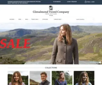 Glenalmond.com(Glenalmond Tweed Company) Screenshot