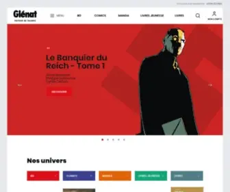 Glenat.com(Maison d'éditions Glénat) Screenshot