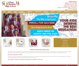 Glenaustinhigh.co.za(Quality High School in Midrand) Screenshot