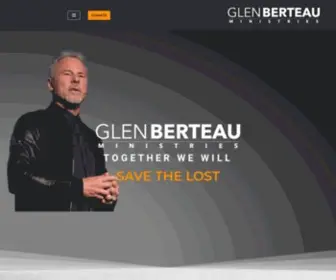 Glenberteau.com(GLEN BERTEAU MINISTRIES) Screenshot