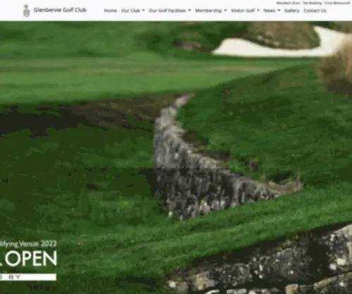 Glenberviegolfclub.com(Glenbervie Golf Club) Screenshot