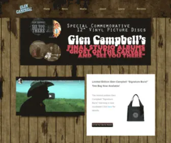 Glencampbellmusic.com(Glen Campbell Music) Screenshot