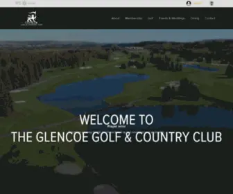 Glencoegolf.org(The Glencoe Club) Screenshot