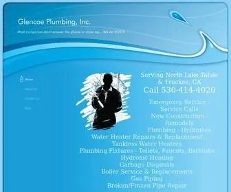 Glencoeplumbing.net(Glencoe Plumbing) Screenshot