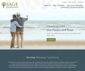 Glencovesage.org(Sage Foundation) Screenshot