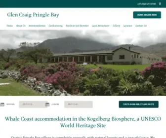 Glencraig.co.za(Pringle Bay accommodation) Screenshot