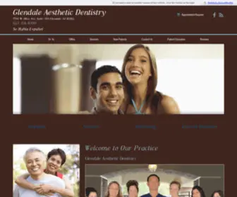 GlendaleaesthetiCDentistry.com(Glendale, AZ Dentist) Screenshot