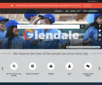 Glendaleaz.com(City of Glendale) Screenshot