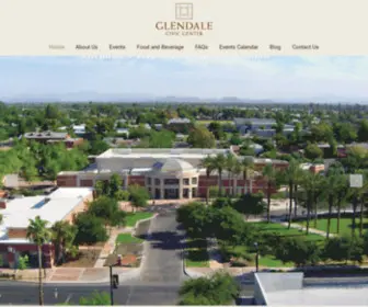 Glendaleciviccenter.com(Glendale Civic Center) Screenshot