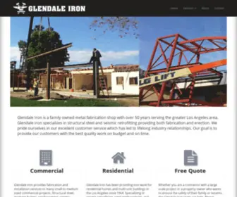 Glendaleiron.com(Glendale Iron) Screenshot