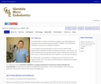 Glendalemicroendo.com(Glendale MicroEndodontics) Screenshot