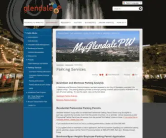 Glendaleparking.com(Glendaleparking) Screenshot